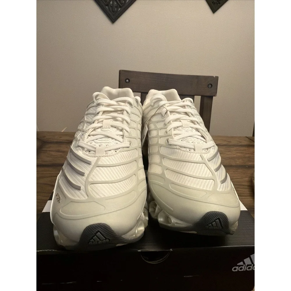 Adidas Megaride F50 Mans Shoes Cloud White Ice Gold Met KI4740 Sz 12 …X2